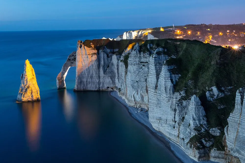 Les falaises d'Etretat