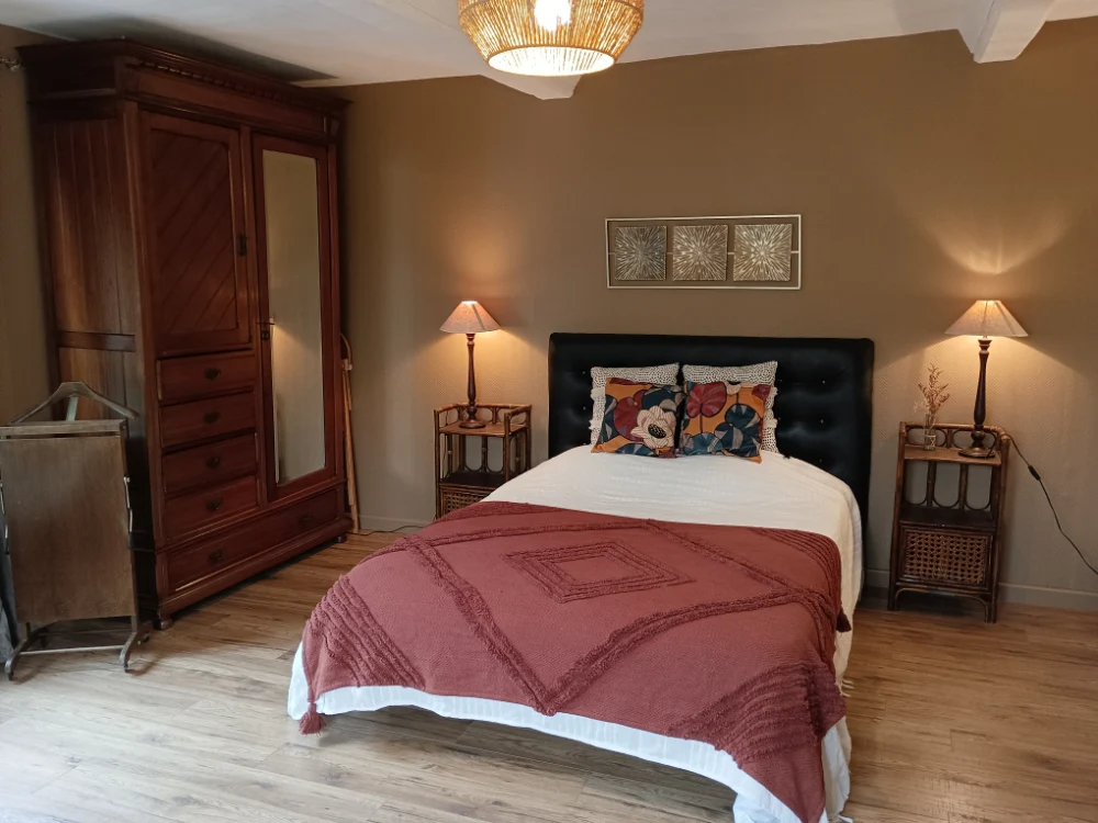 Chambre 1 gîte Rose Ancienne