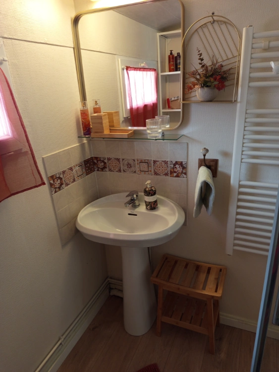 Salle de bains - Rose Ancienne