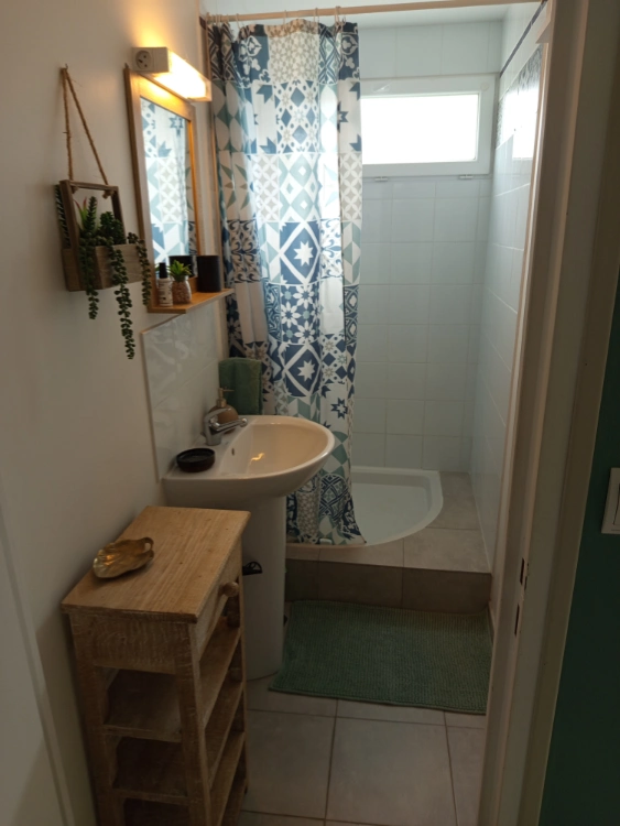 La salle de bain - gîte La Rose Blanche